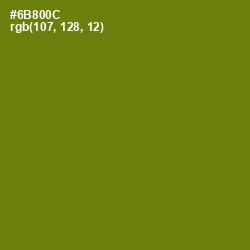 #6B800C - Trendy Green Color Image