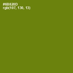 #6B820D - Trendy Green Color Image