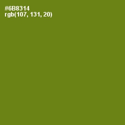 #6B8314 - Trendy Green Color Image