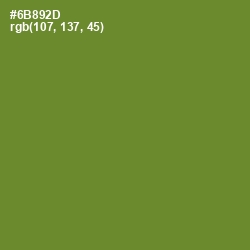 #6B892D - Olive Drab Color Image