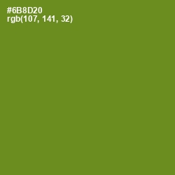 #6B8D20 - Olive Drab Color Image