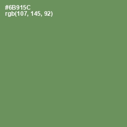 #6B915C - Glade Green Color Image