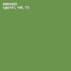 #6B944D - Glade Green Color Image