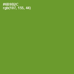 #6B9B2C - Olive Drab Color Image