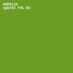 #6B9C24 - Olive Drab Color Image