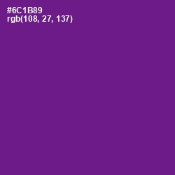 #6C1B89 - Seance Color Image