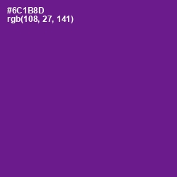 #6C1B8D - Seance Color Image