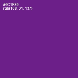 #6C1F89 - Seance Color Image