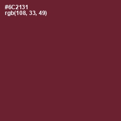 #6C2131 - Buccaneer Color Image