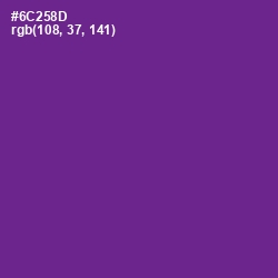 #6C258D - Eminence Color Image