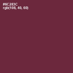 #6C283C - Buccaneer Color Image