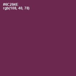 #6C284E - Tawny Port Color Image