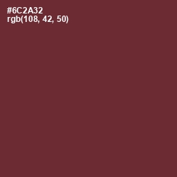 #6C2A32 - Buccaneer Color Image