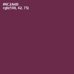 #6C2A4B - Tawny Port Color Image