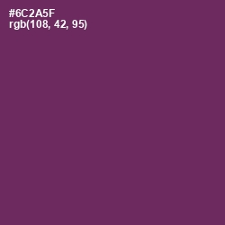 #6C2A5F - Finn Color Image