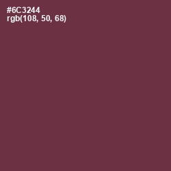 #6C3244 - Tawny Port Color Image