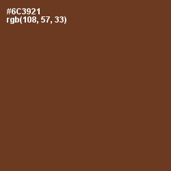 #6C3921 - Quincy Color Image