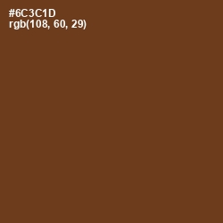 #6C3C1D - Walnut Color Image