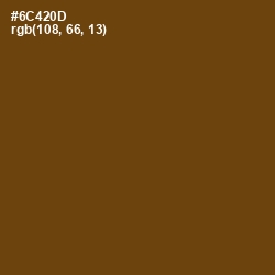 #6C420D - Cafe Royale Color Image