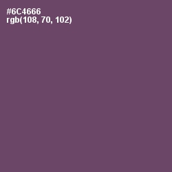 #6C4666 - Scorpion Color Image
