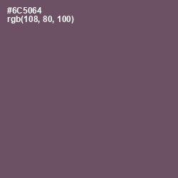 #6C5064 - Scorpion Color Image