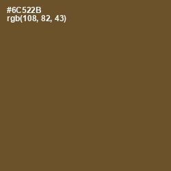 #6C522B - Shingle Fawn Color Image