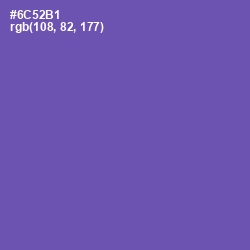 #6C52B1 - Blue Violet Color Image