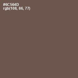 #6C564D - Dorado Color Image