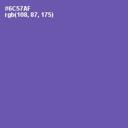 #6C57AF - Scampi Color Image