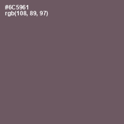 #6C5961 - Scorpion Color Image