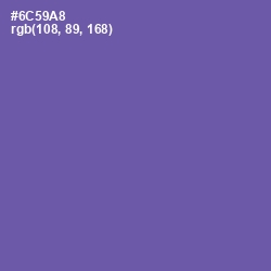 #6C59A8 - Scampi Color Image