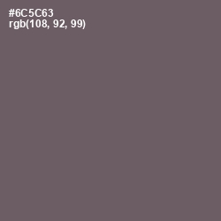 #6C5C63 - Scorpion Color Image