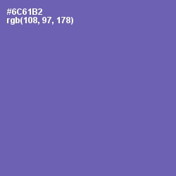 #6C61B2 - Deluge Color Image