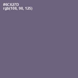 #6C627D - Dolphin Color Image