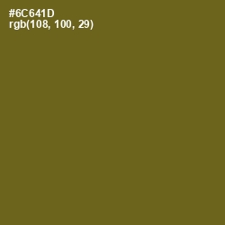 #6C641D - Olivetone Color Image