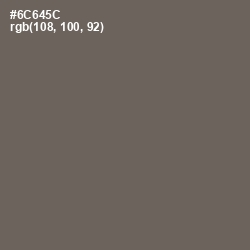 #6C645C - Kokoda Color Image