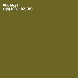 #6C6624 - Fern Frond Color Image