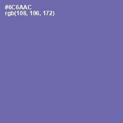 #6C6AAC - Deluge Color Image