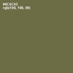 #6C6C45 - Finch Color Image