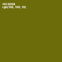 #6C6D0A - Olivetone Color Image