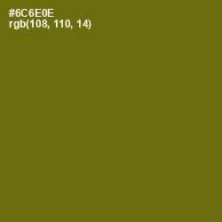 #6C6E0E - Olivetone Color Image