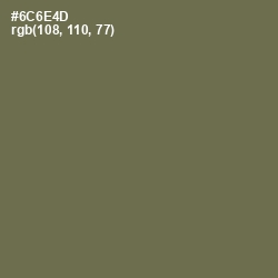 #6C6E4D - Finch Color Image