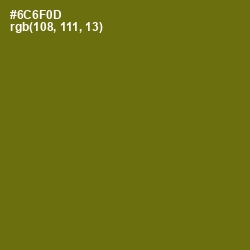 #6C6F0D - Olivetone Color Image