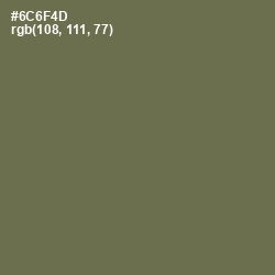 #6C6F4D - Finch Color Image