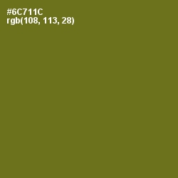 #6C711C - Olivetone Color Image