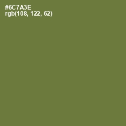 #6C7A3E - Pesto Color Image