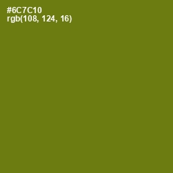 #6C7C10 - Olivetone Color Image