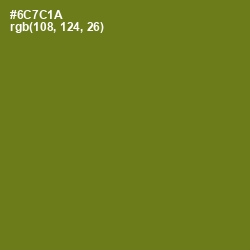 #6C7C1A - Olivetone Color Image