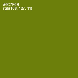 #6C7F0B - Olivetone Color Image