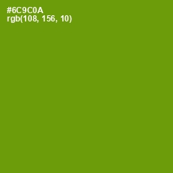 #6C9C0A - Limeade Color Image